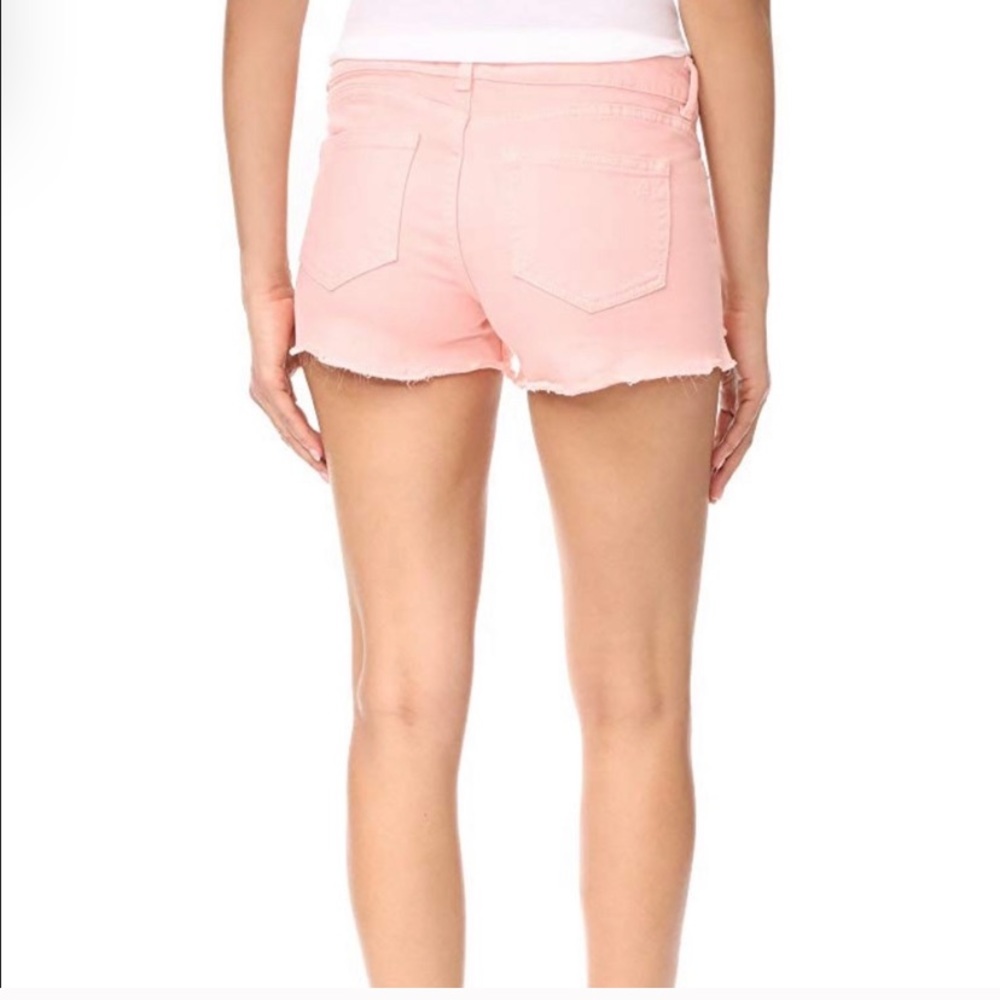 DL1961 peach frayed hem denim shorts Size 25 - Picture 5 of 5